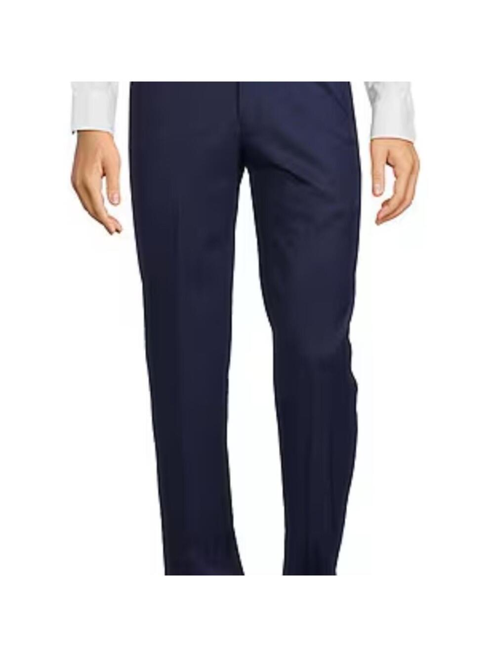 Classic Navy Blue Dress Pants for Men